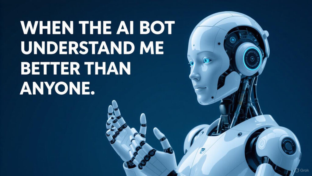 When the AI Bot Understood Me Better Than Anyone