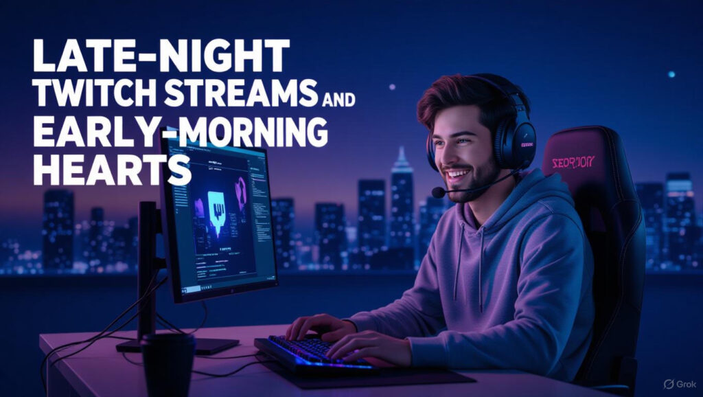 Late-Night Twitch Streams and Early-Morning Hearts